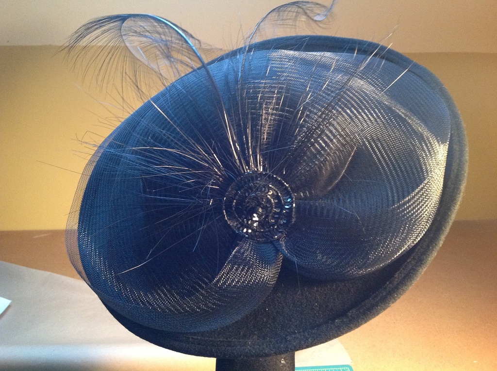 Black Felt Feathers